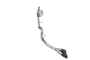 Ford F-150 Performance Exhaust - Single Side Exit - CORSA Performance - Cat-Back Xtreme - Black PVD - `21-`25